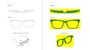 JINSとZoff意匠無効訴訟の対比図2